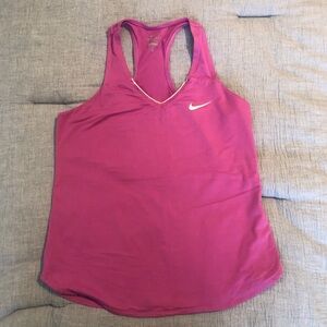 Nike Pink Racerback Tank Top